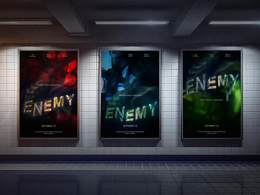 Enemy_电影海报/短片摄影设计（个人主页-ZMjk5NTMxMDQ=） - 海报 - 站酷设计师robin喵原创素材 - 站酷ZCOOL
