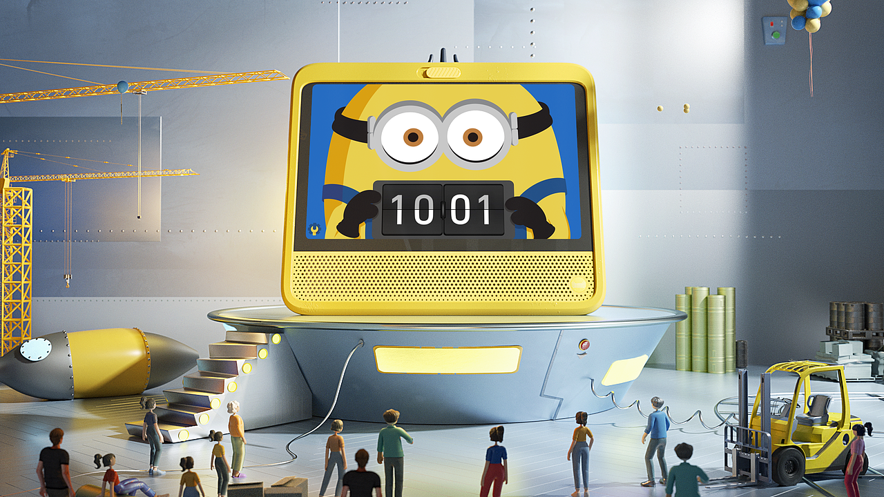 小黃人&天貓精靈聯(lián)名款（圖ZMjY5MDU2NTIw） - 產(chǎn)品 - 站酷設計師藍布衣襯衫原創(chuàng)素材 - 站酷ZCOOL