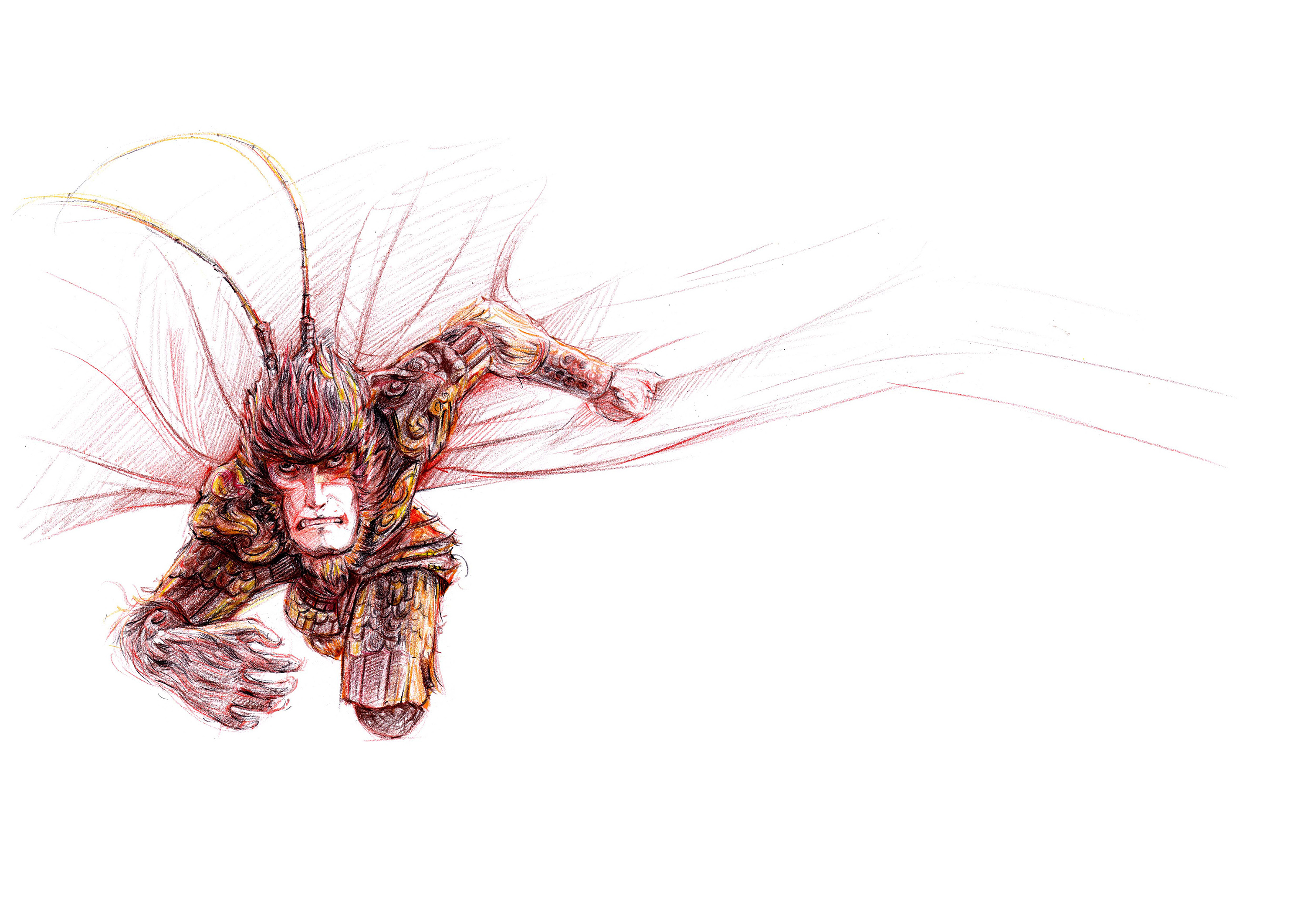 致敬《大圣归来》马赛(mars)作品