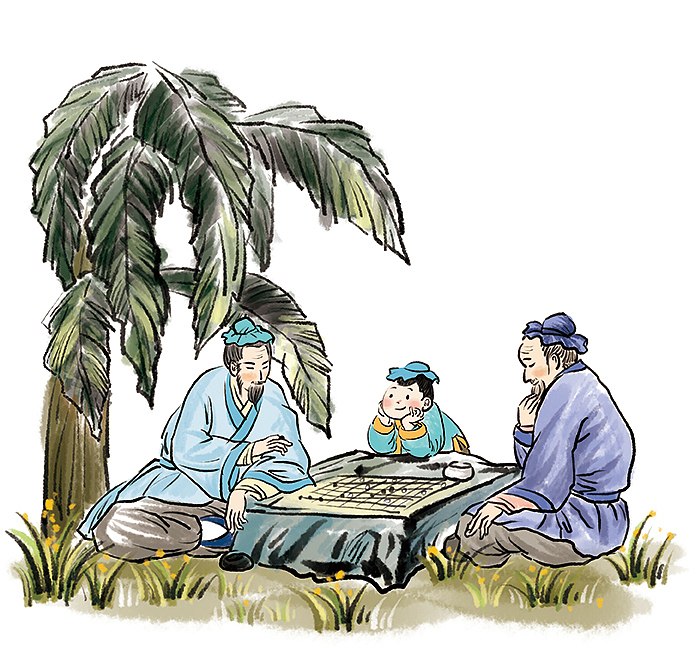 幼儿教育，国学幼儿用书插画，国画风。（图ZNTQ2ODkxMjQ=） - 儿童插画 - 站酷设计师xiaohulu原创素材 - 站酷ZCOOL