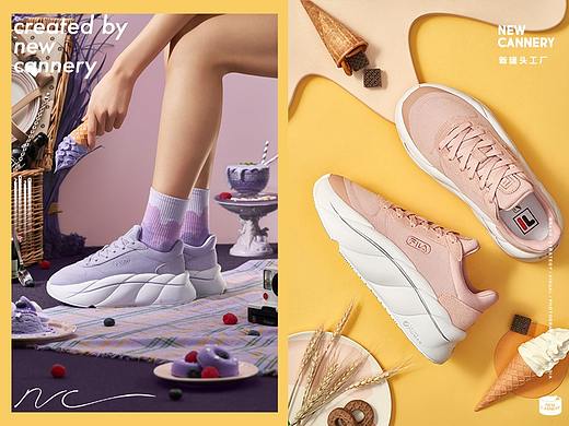 创意视觉『 FILA｜GELATO雪糕鞋 』✖ 新罐头