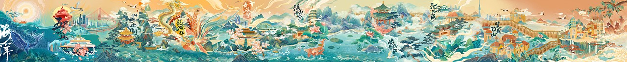 青岛印象(图ZMjc4ODM5MTAw) - 商业插画 - 站酷设计师七海HY原创素材 - 站酷ZCOOL