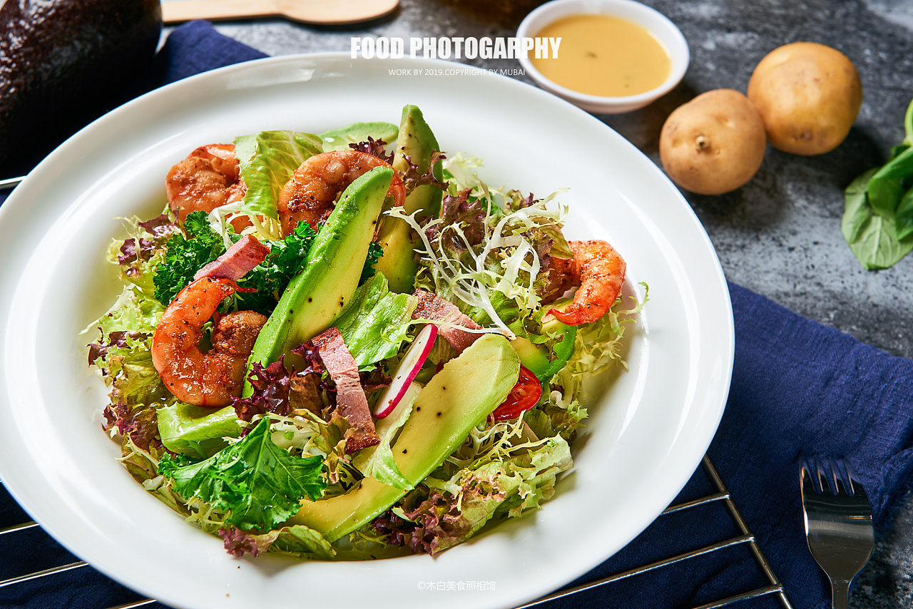 沙拉拍摄(沙拉,简餐,西餐,美食摄影)