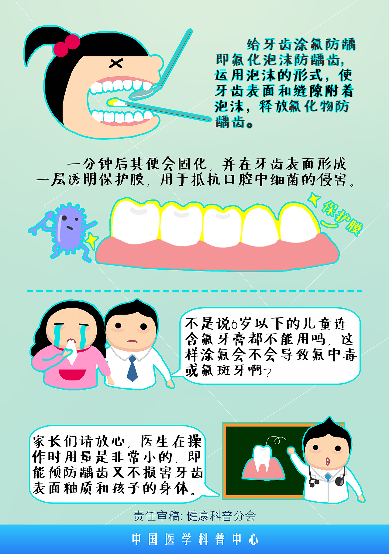 涂氟防龋:给宝宝牙齿穿上防护衣!