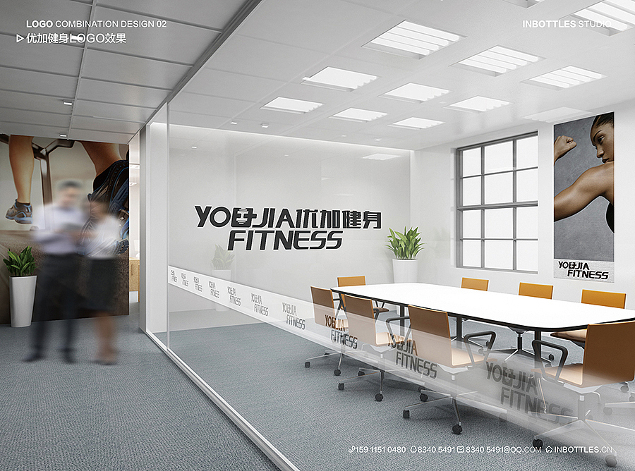 优加健身YOUJIA FITNESS LOGO