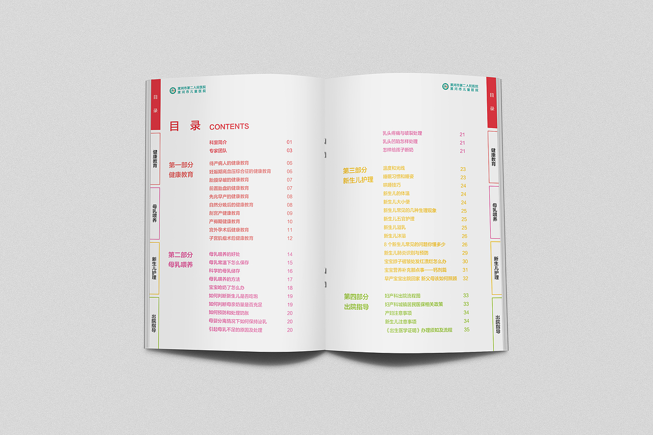 妇科医院医疗画册