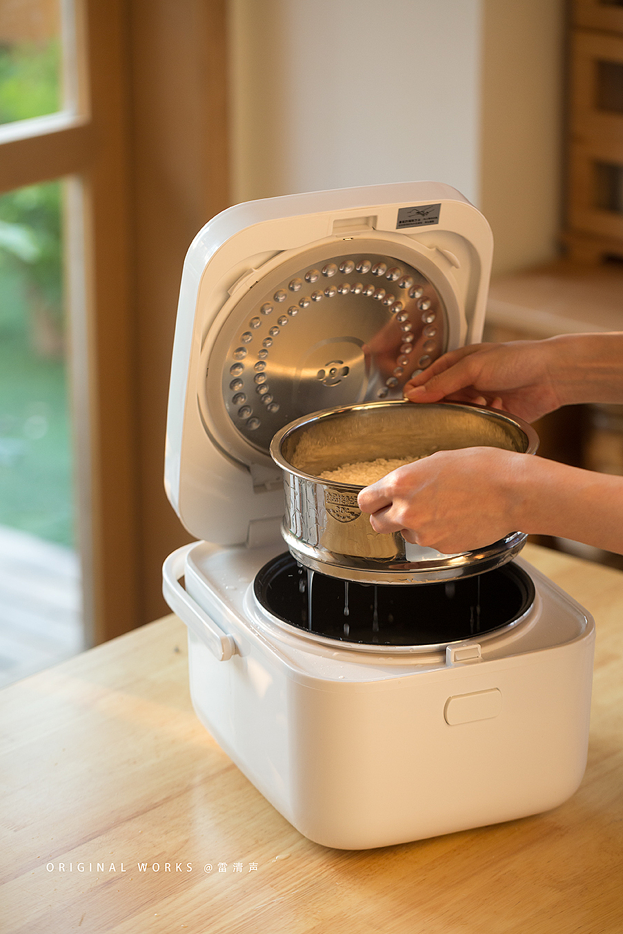 家用智能饭锅拍摄