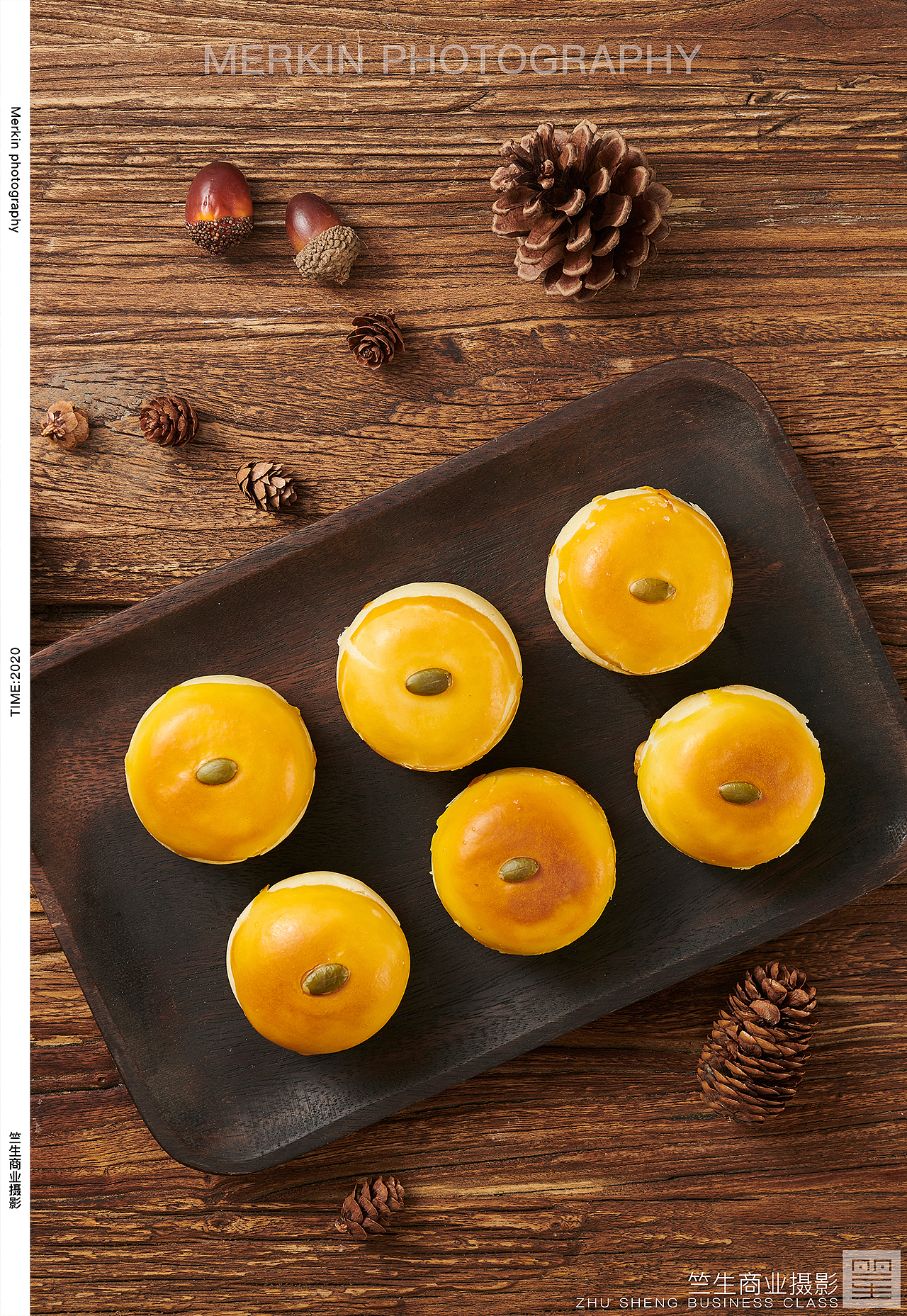 糕点面包拍摄/食品摄影/传统点心/枣心糕蛋黄酥桃花卷