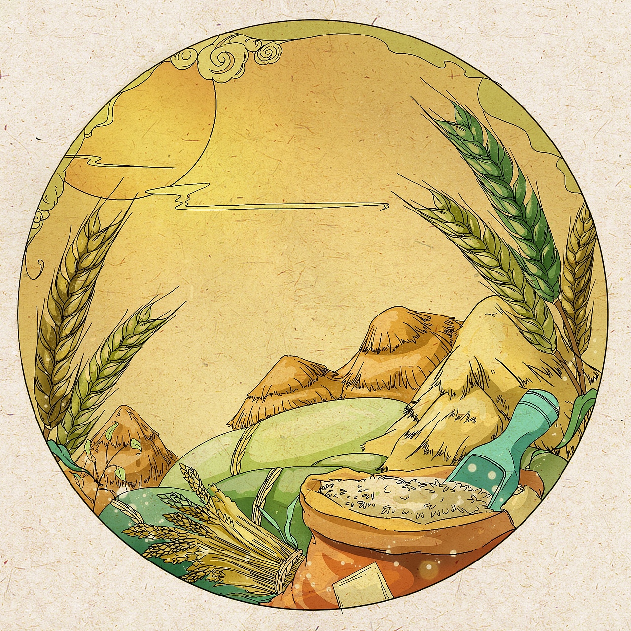 大三 9月插画合集 一24节气（图ZMjcyODc0MzM2） - 商业插画 - 站酷设计师则城原创素材 - 站酷ZCOOL