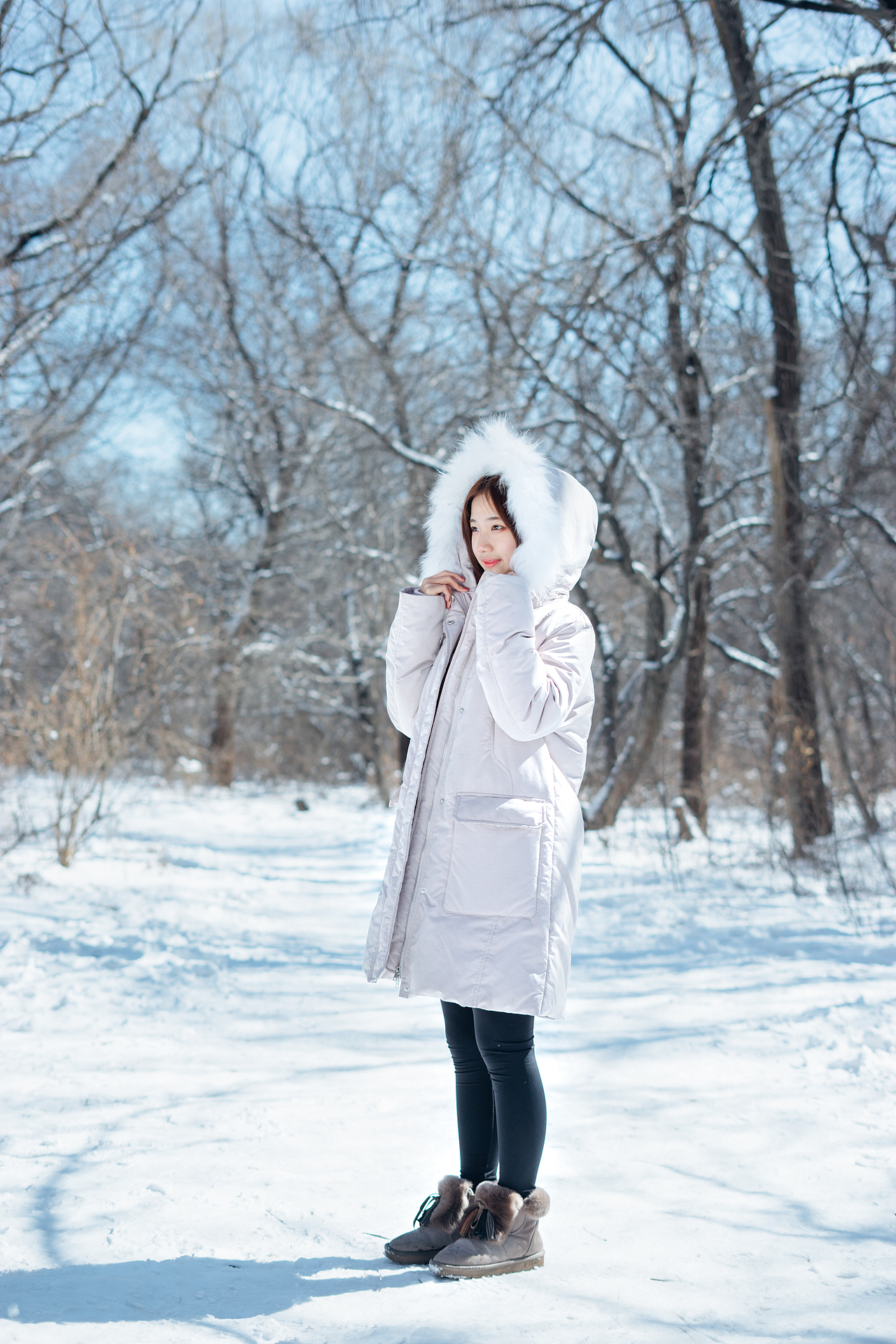 雪景人像 2018.3.16