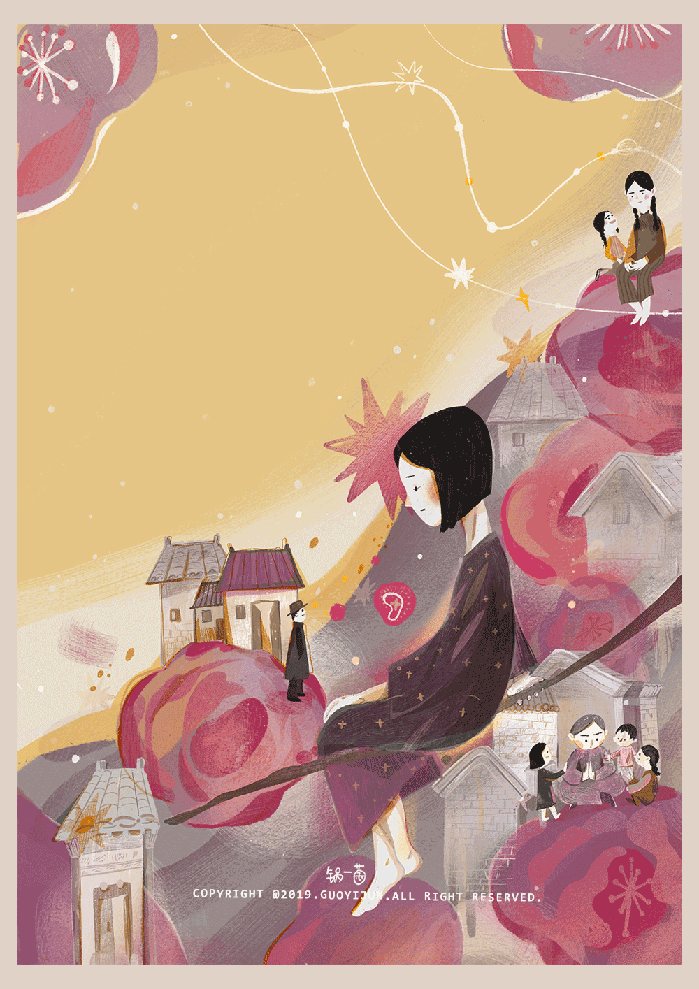 《小桔灯》封面 and so on（图ZMTgxNjE2MDQ0） - 商业插画 - 站酷设计师锅一菌009原创素材 - 站酷ZCOOL