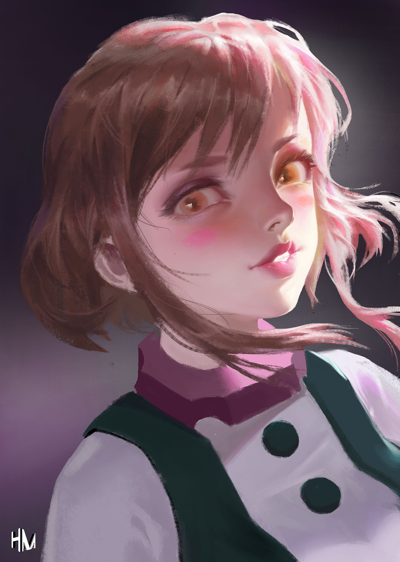 【徒弟的作品系列】头像练习（图ZMTc2NTcyODg0） - 创作习作 - 站酷设计师泰格鲁斯原创素材 - 站酷ZCOOL