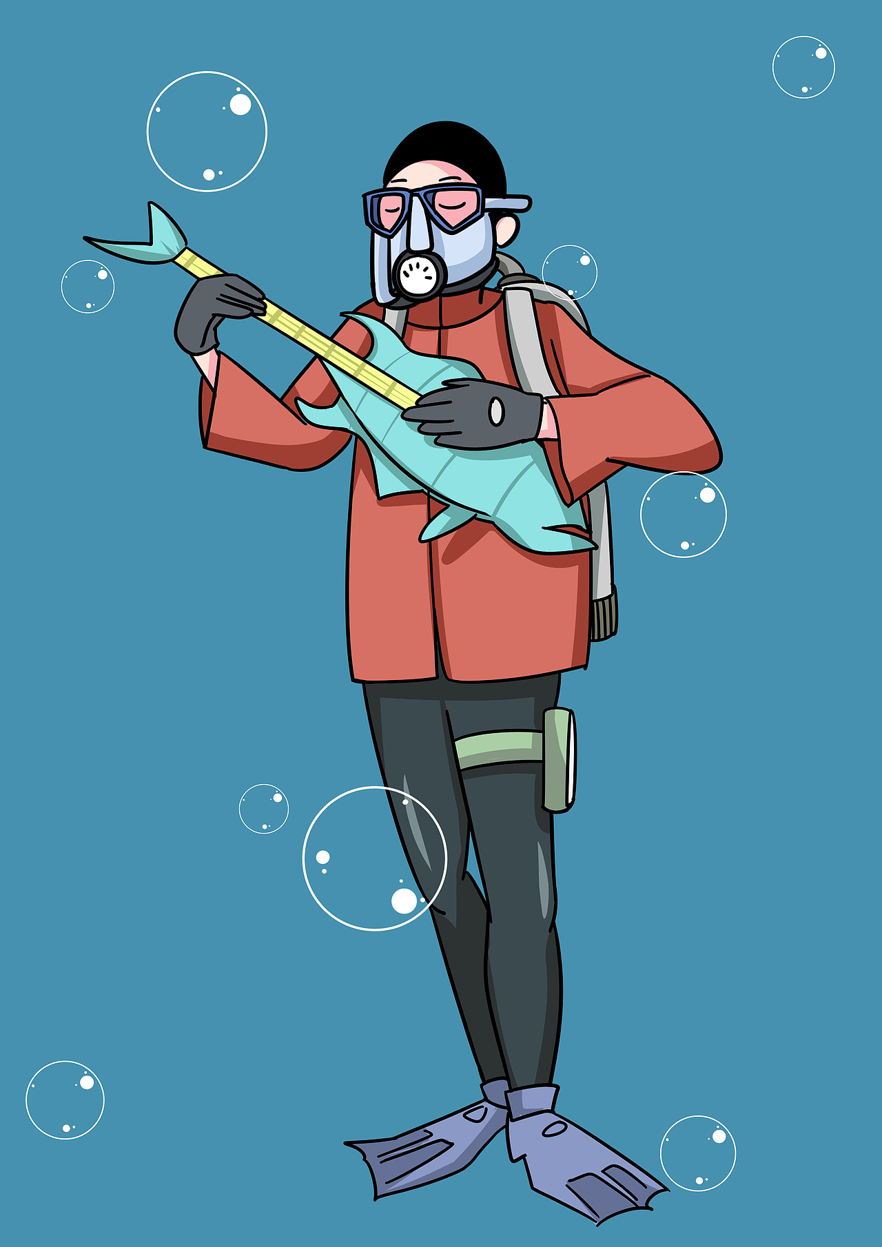 h5斜杠青年9099|插画|商业插画|六毛画屋_原创作品-站酷zcool