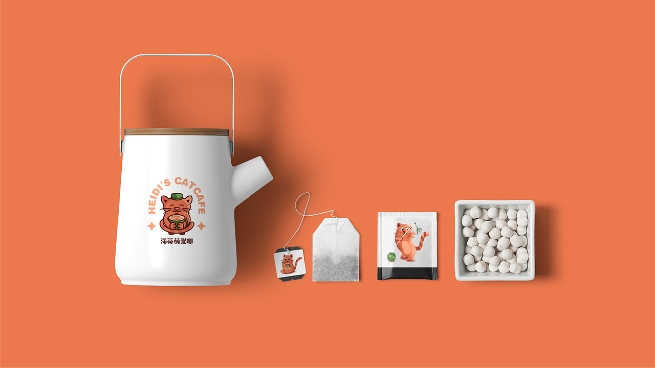 海蒂萌猫咖-提案（图ZMjc3NjQzNDQw） - 品牌 - 站酷设计师。初识原创素材 - 站酷ZCOOL