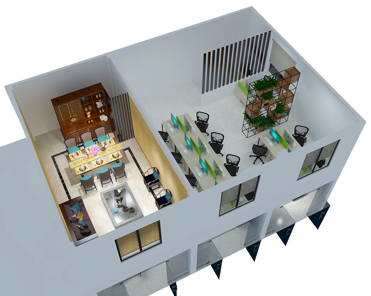 办公空间一组（图ZMjE4ODg3MjA0） - 家装设计 - 站酷设计师duke丶成原创素材 - 站酷ZCOOL