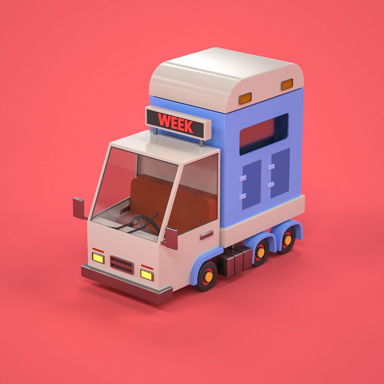 C4D作品——闲时作品