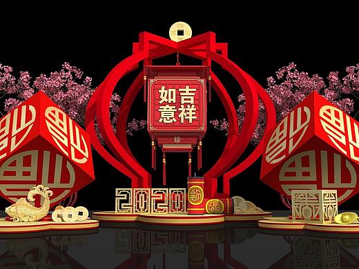 美陈3D模型