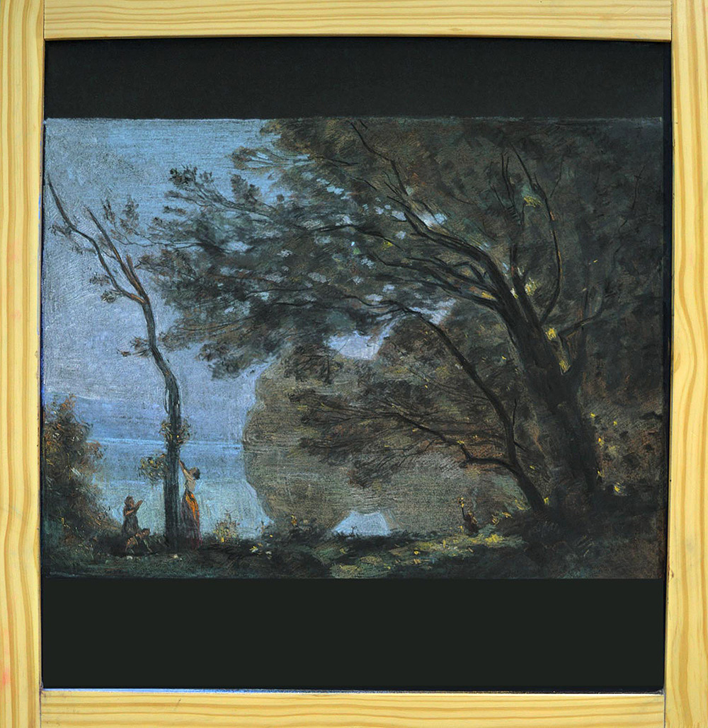 柯罗的《枫丹白露的回忆》