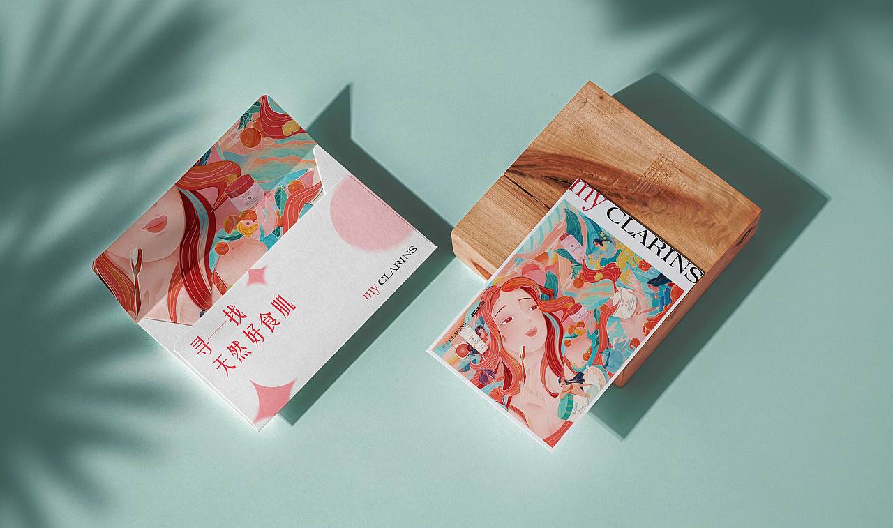 #my CLARINS 寻找天然好食肌# —— 食之心动（图ZMjk4Mzk2MDY0） - 海报 - 站酷设计师淇哥哥哇原创素材 - 站酷ZCOOL