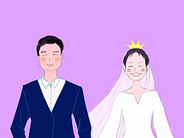 同学结婚照