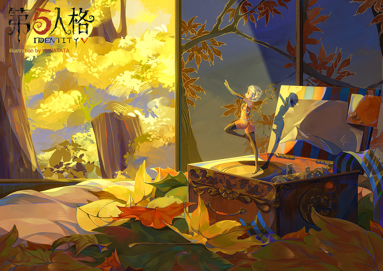 荷标签运营插画宣传海报插画第五人格插画作品信息创作时间2021/08/17