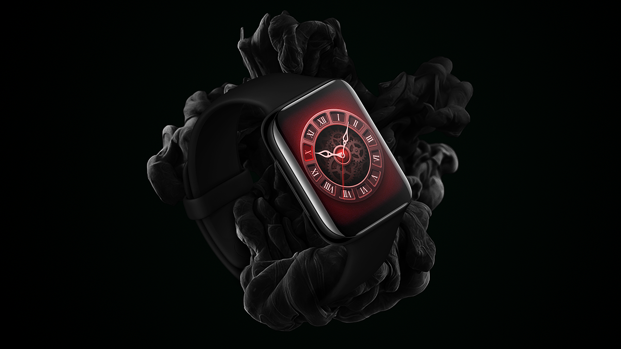 OPPO Watch | Modern Vintage-摩登复古表盘（图ZMjA2ODEwNDQ0） - 主题/皮肤 - 站酷设计师劉江陵原创素材 - 站酷ZCOOL