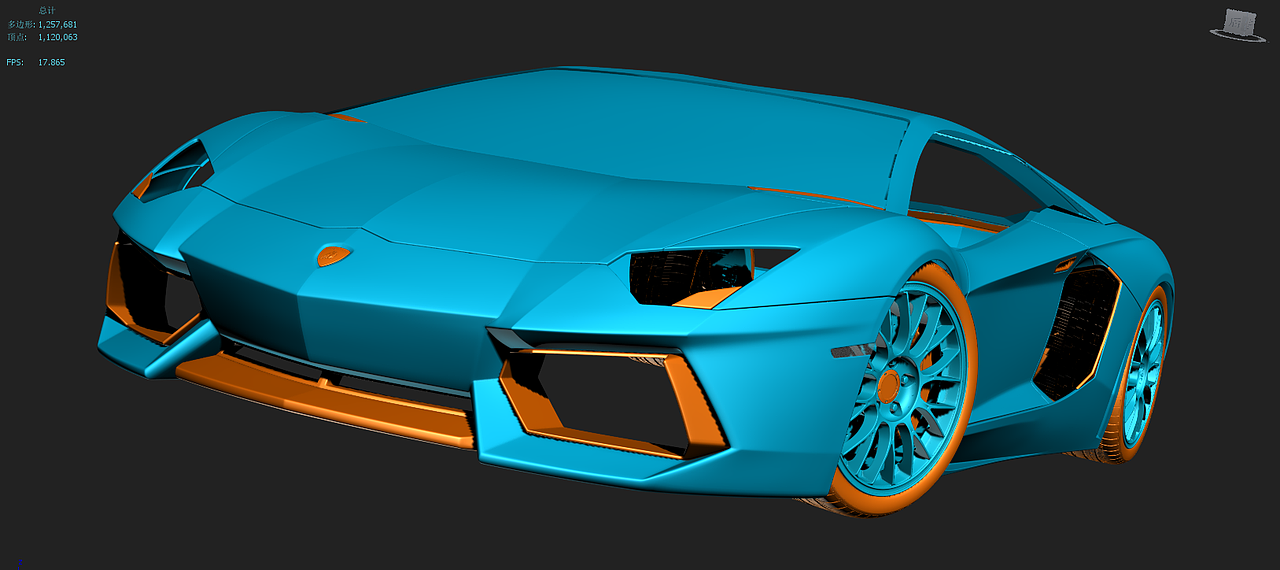 3DMAX建模Lamborghini Aventador LP700-4（图ZMjA3NDMyNTY=） - 机械/交通 - 站酷设计师XIANHUA原创素材 - 站酷ZCOOL