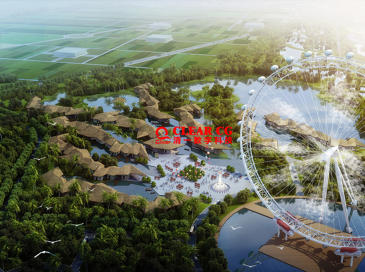 城市规划表现图（图ZMTA5Mjc4MDEy） - 建筑/空间 - 站酷设计师清一数字科技原创素材 - 站酷ZCOOL