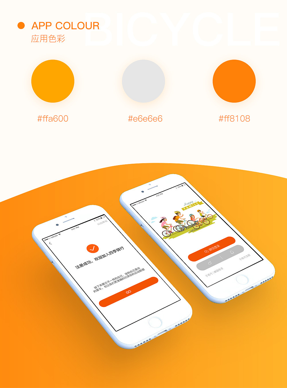 四季骑行app页面分析（图ZOTc4MTQxMjg=） - APP界面 - 站酷设计师淺若_清风原创素材 - 站酷ZCOOL