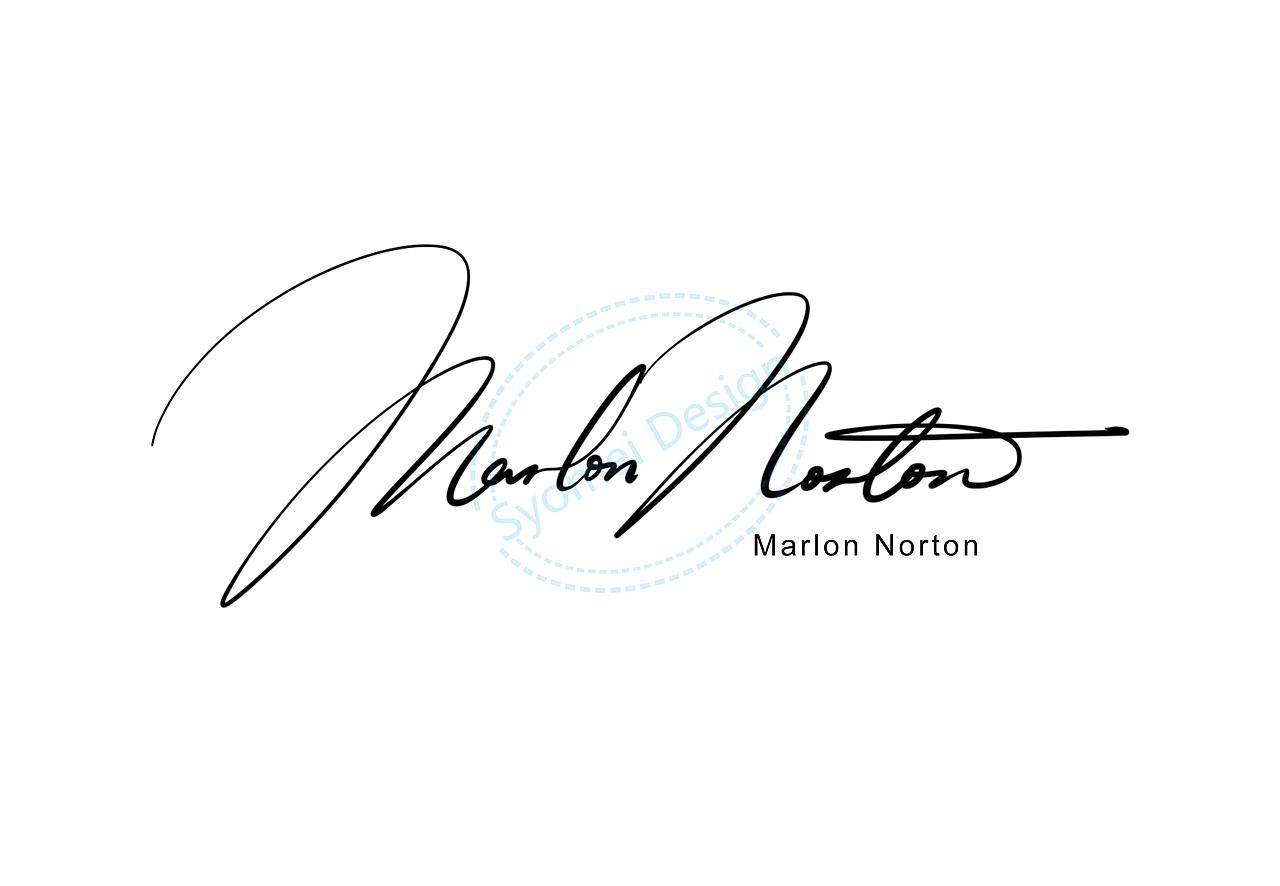 英文签名設計丨signature丨华夏名流丨南京孙老师