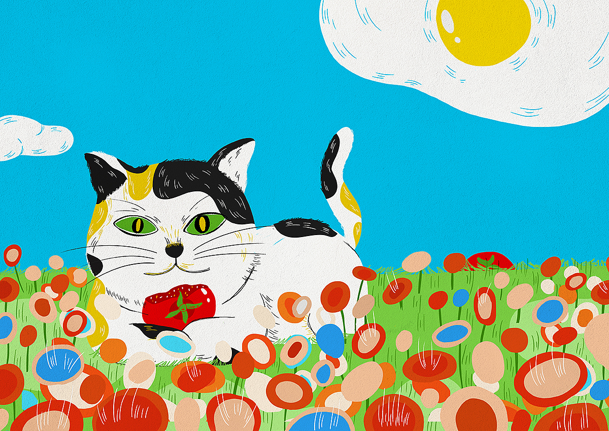 猫的故事（图ZMjAzMDU0MTMy） - 商业插画 - 站酷设计师大慧哟原创素材 - 站酷ZCOOL