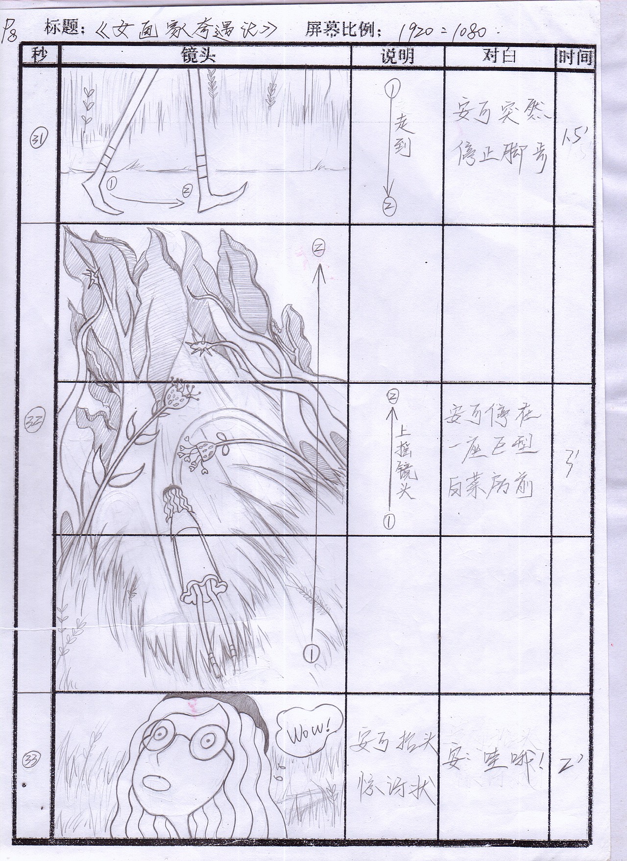 《女画家奇遇记》分镜头（图ZNTE4NjY0OTI=） - 单幅漫画 - 站酷设计师EmyKo原创素材 - 站酷ZCOOL