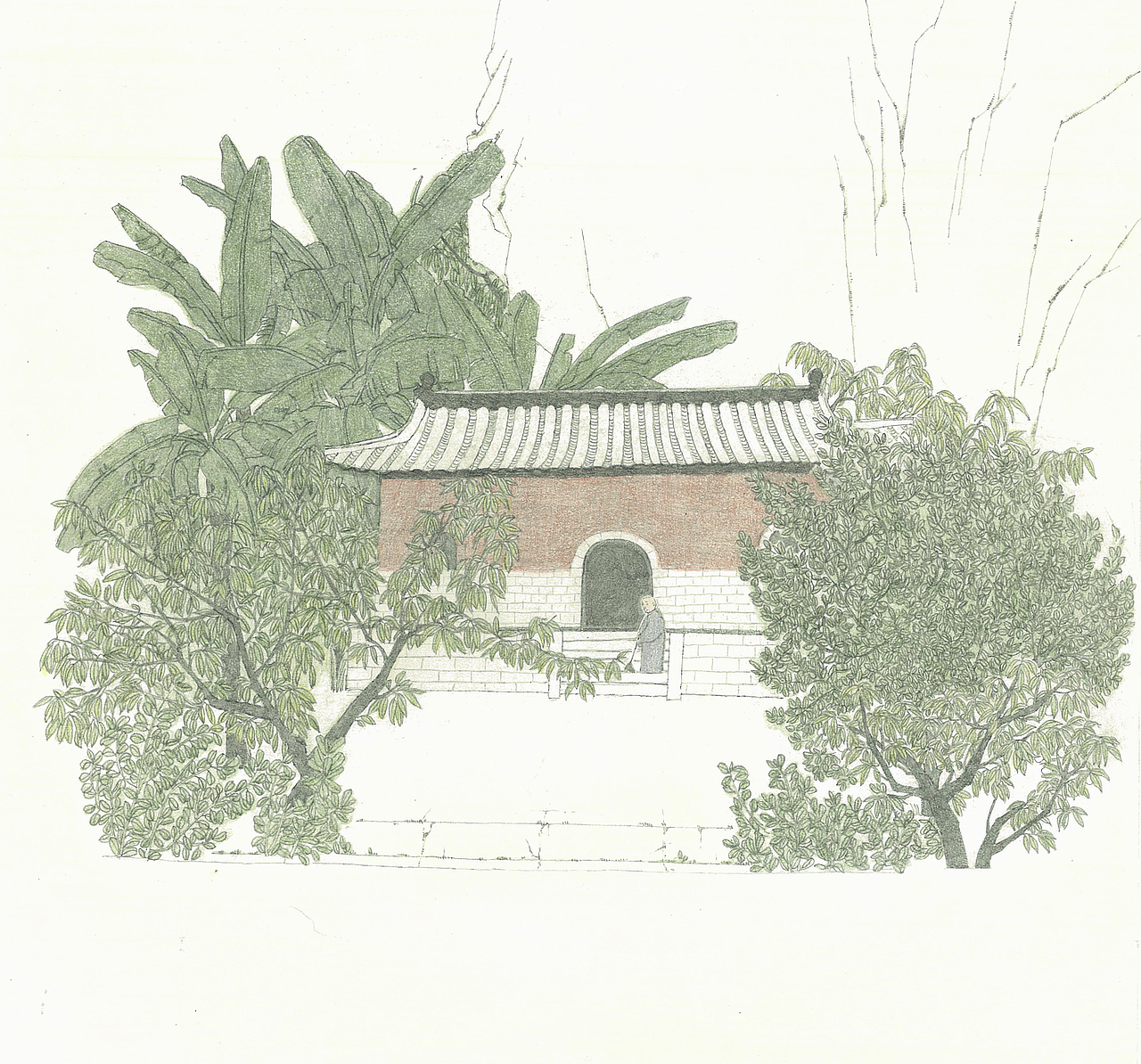 《三个和尚》江苏凤凰美术出版社（图ZNDkyMTE0ODQ=） - 商业插画 - 站酷设计师梁灵惠原创素材 - 站酷ZCOOL