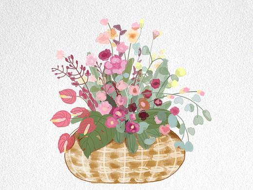 花插画