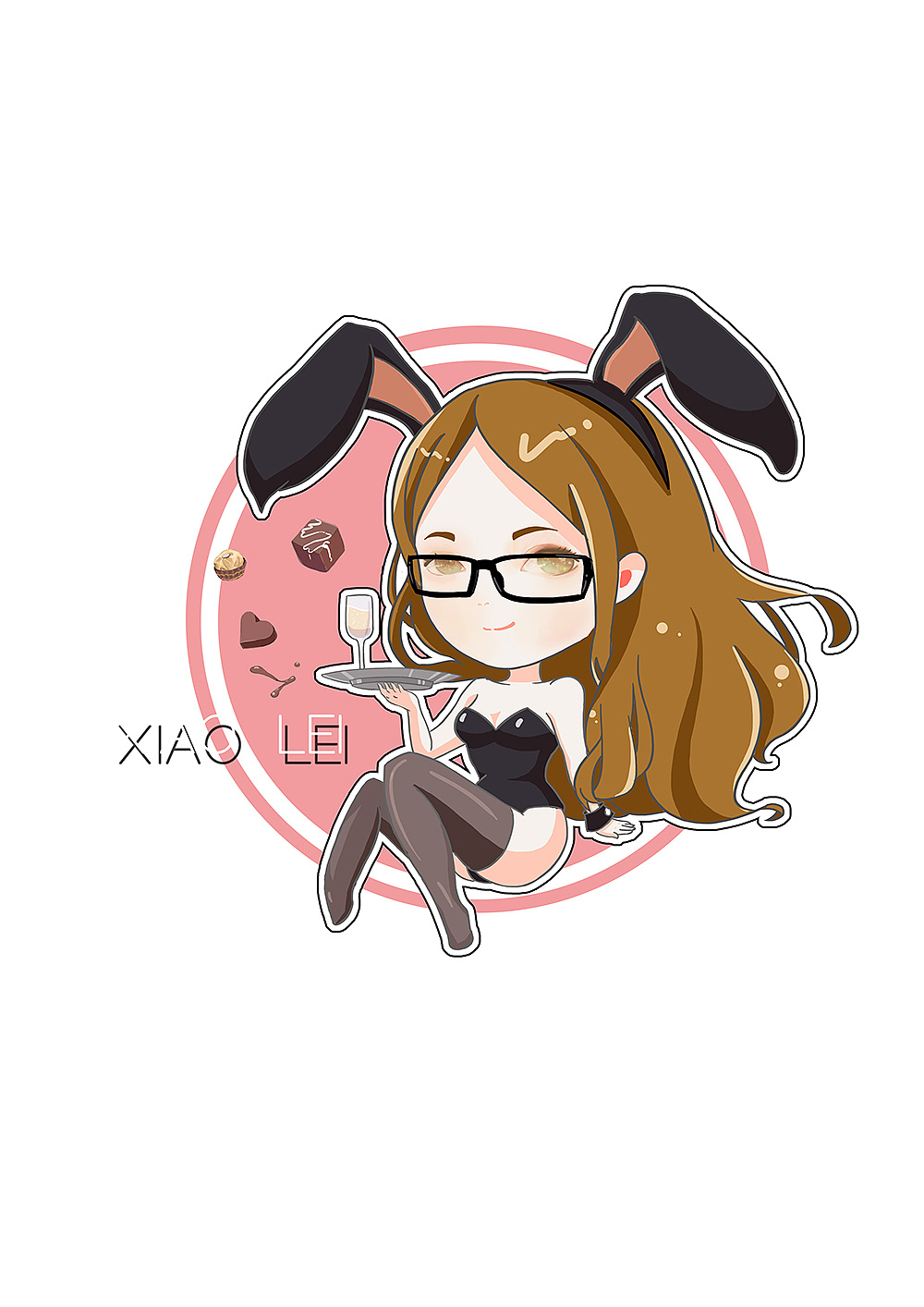 一组人物q版肖像