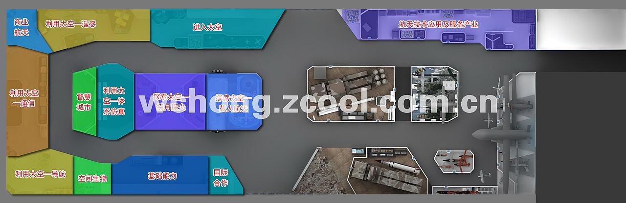(已建成)珠海航展航天展区设计