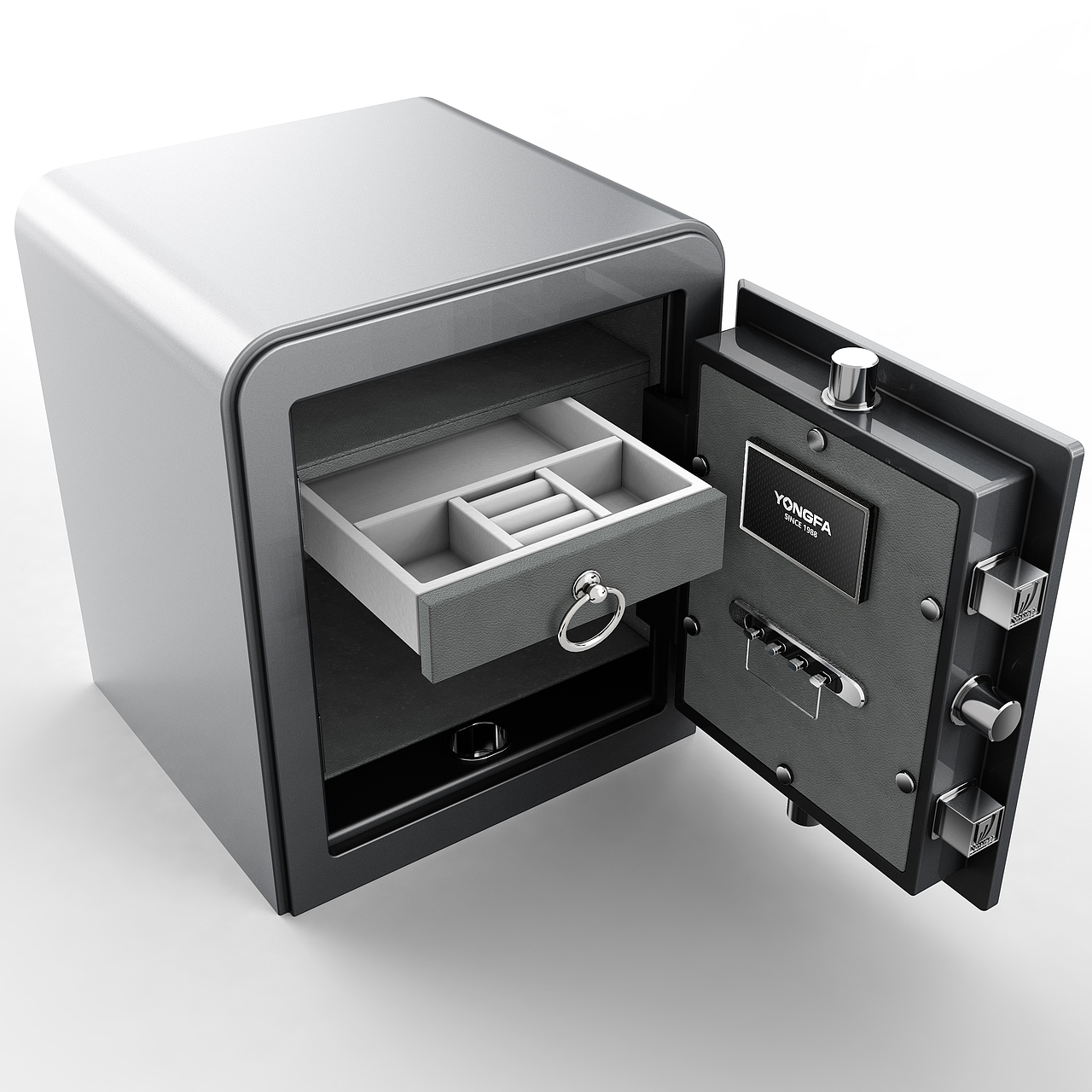 保险箱 保险柜 产品建模渲染