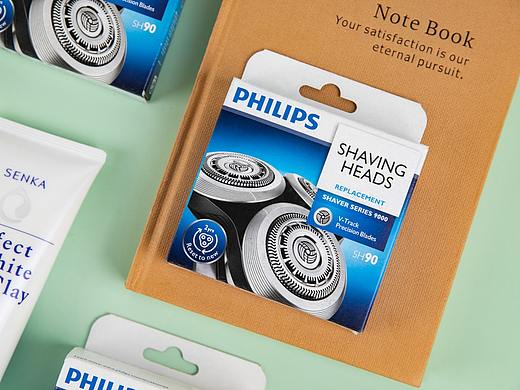 电动剃须刀头静物拍摄