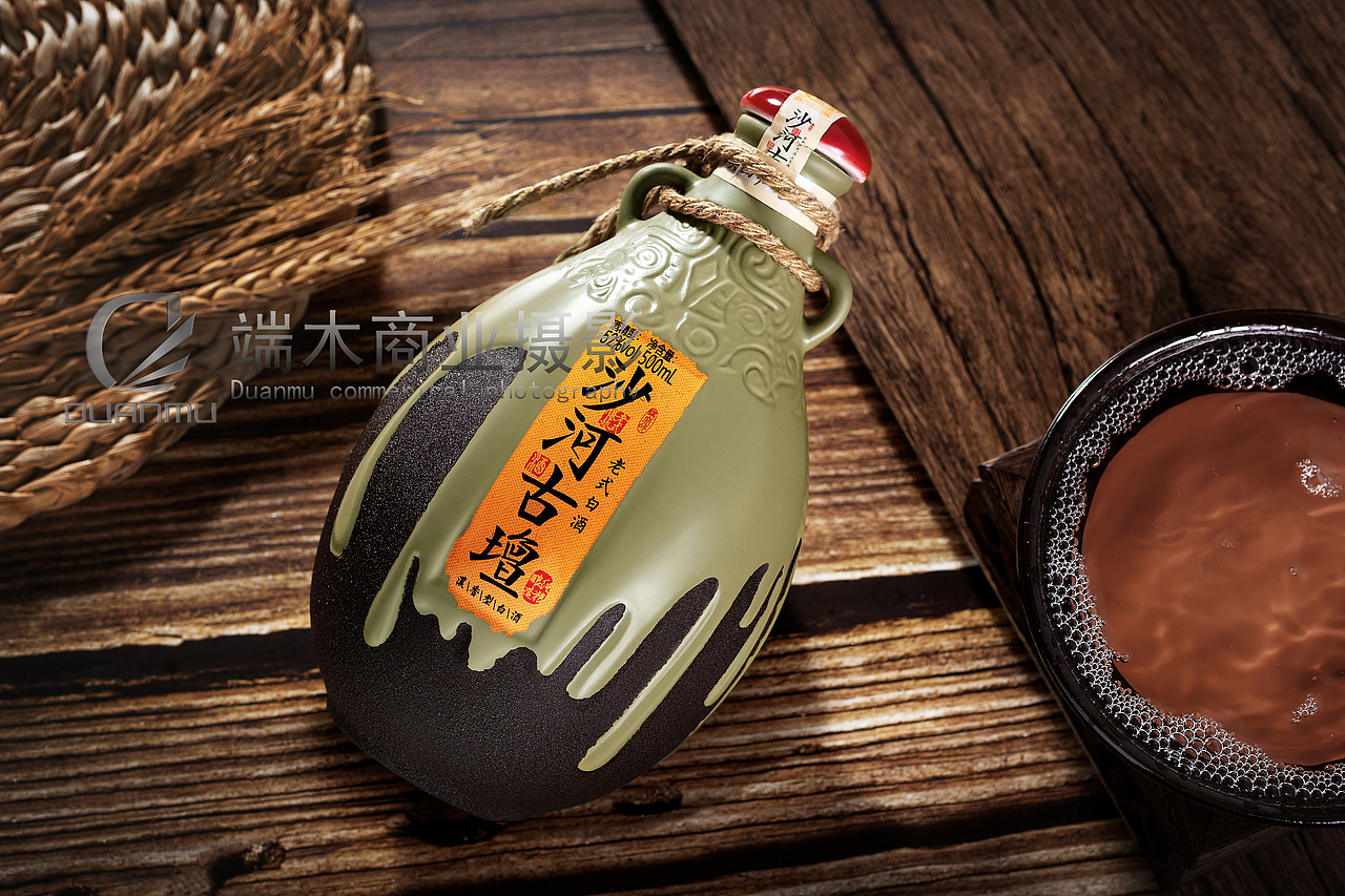 酒类摄影产品摄影沙河古坛