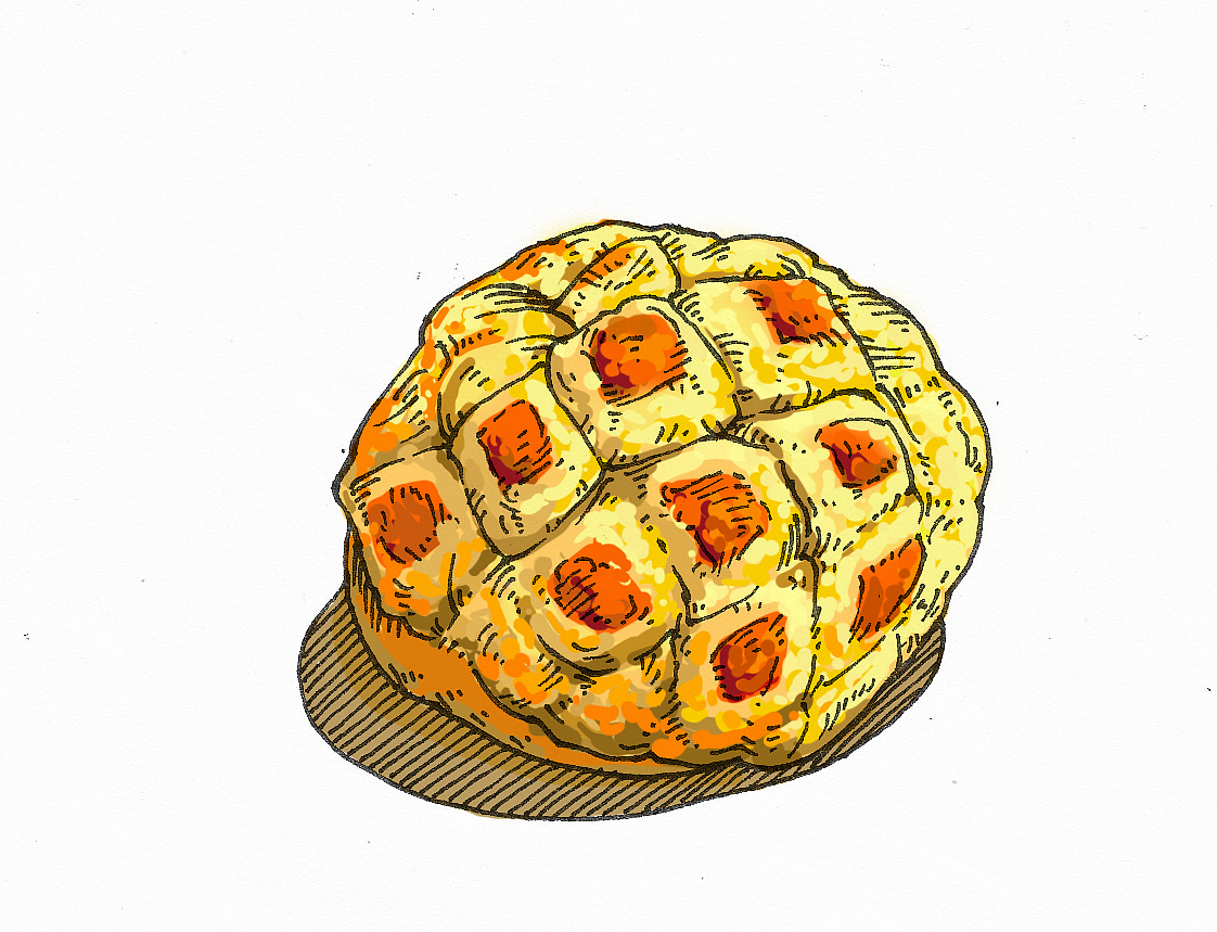 大学时期画的食物商插（图ZMTYyODAzMjg=） - 商业插画 - 站酷设计师傅淳强画者之旅原创素材 - 站酷ZCOOL