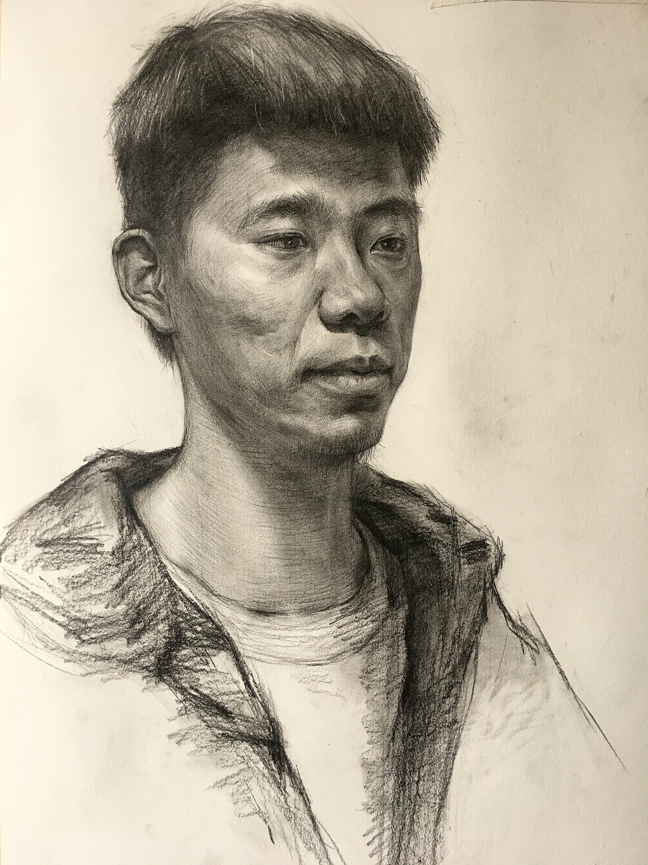 素描头像（图ZODAxNTY0NTI=） - 绘画 - 站酷设计师严嘉明_子鱼原创素材 - 站酷ZCOOL