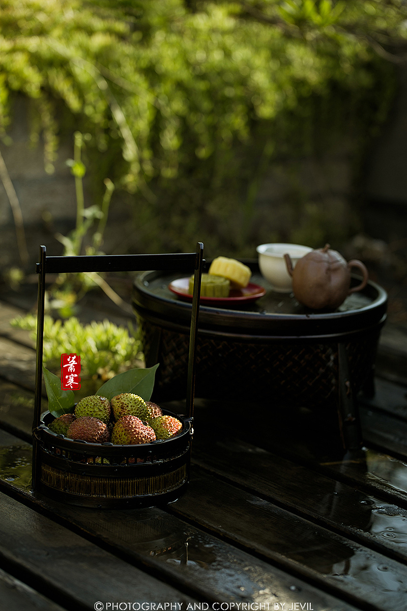 国风静物摄影 | 荔枝茶宴