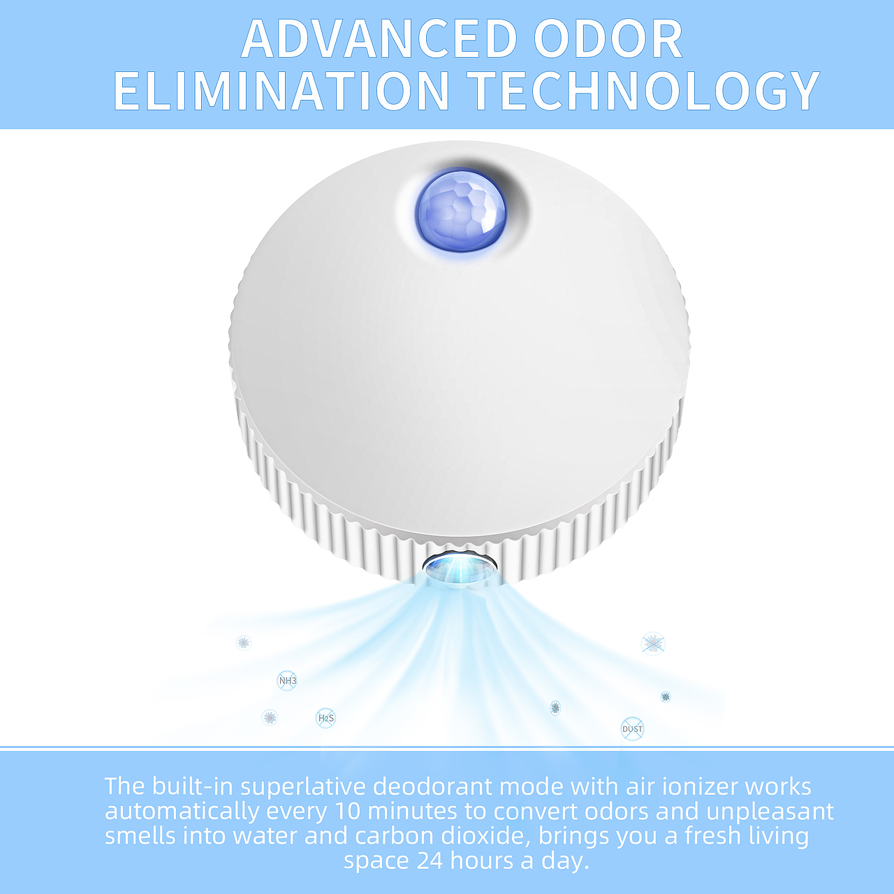 亚马逊除臭器主图设计