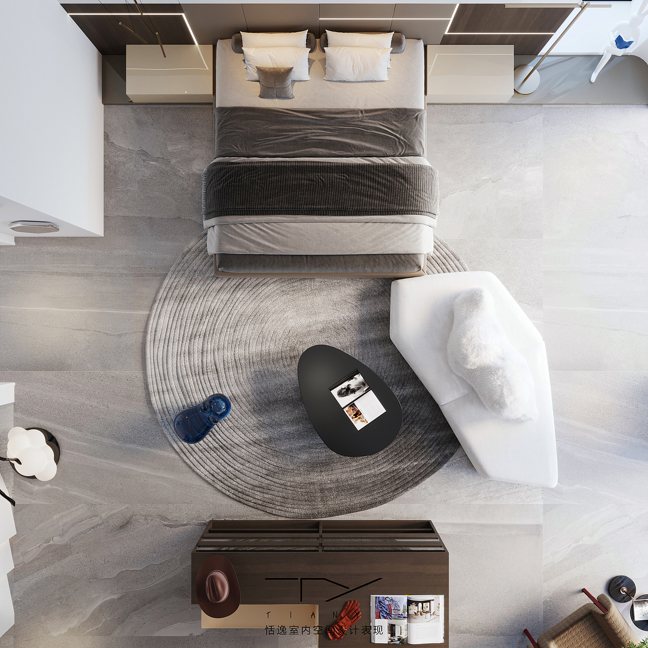 高级灰系列效果图呈现