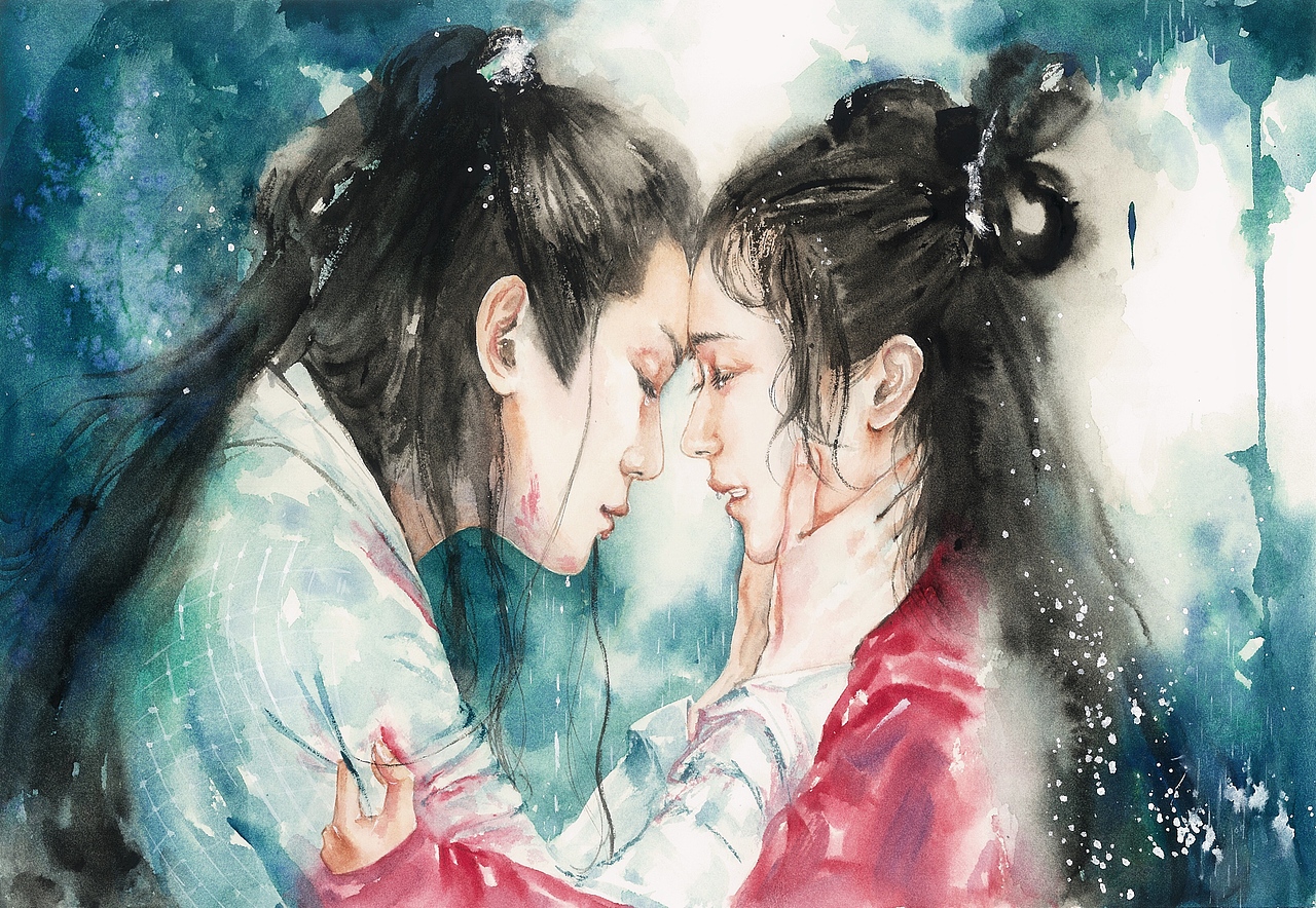 听雪楼水彩插画画集