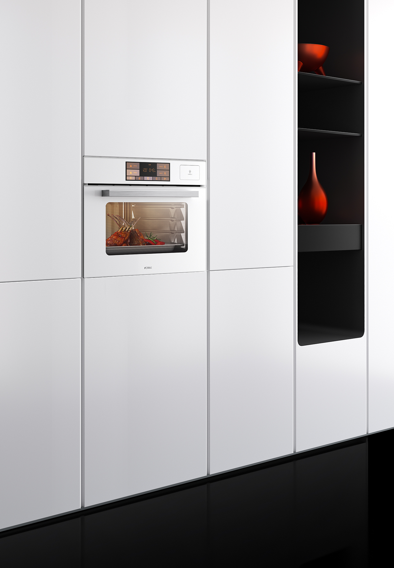 方太F1新月套系视觉分享 蒸烤箱篇