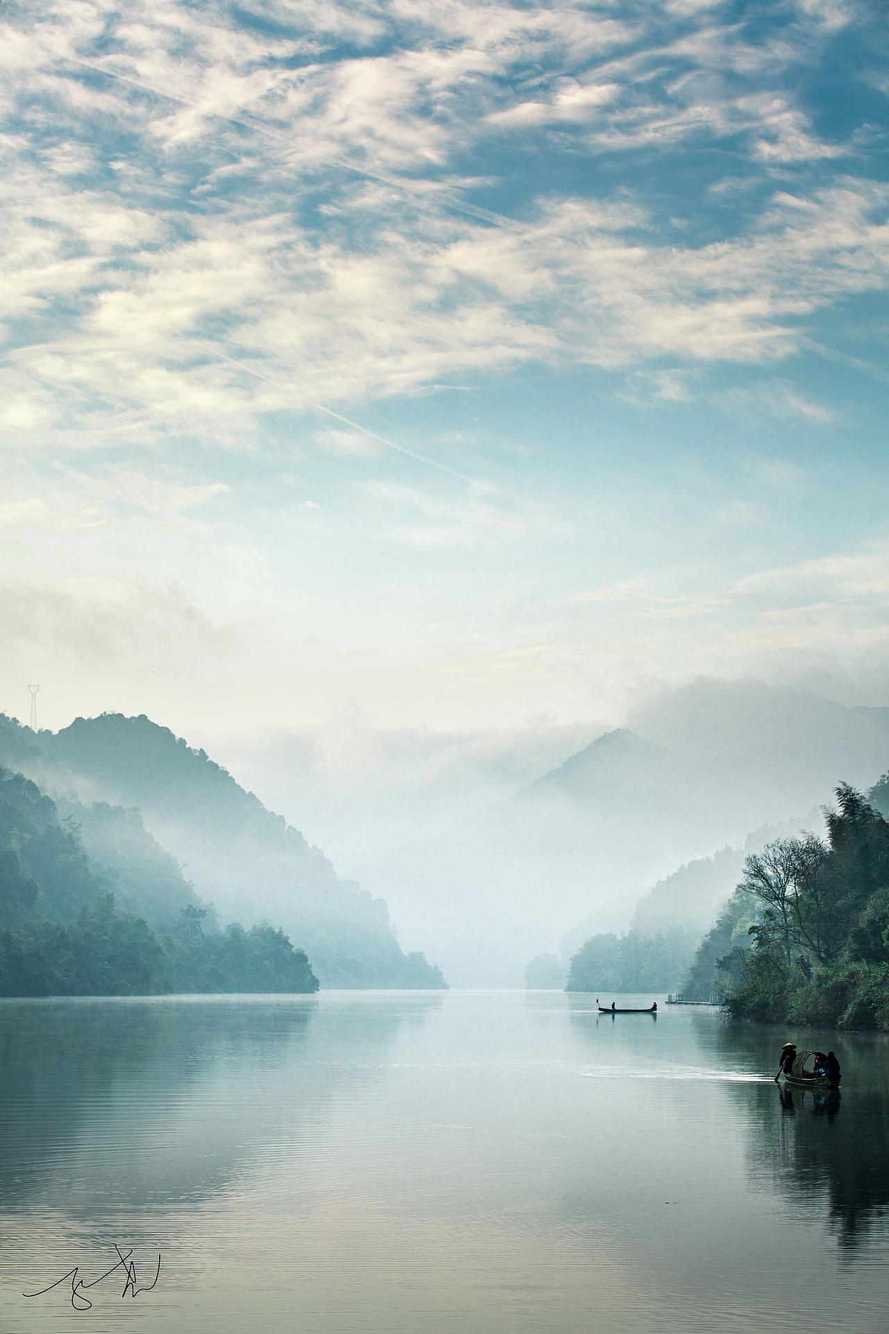 郴州东江湖拍摄