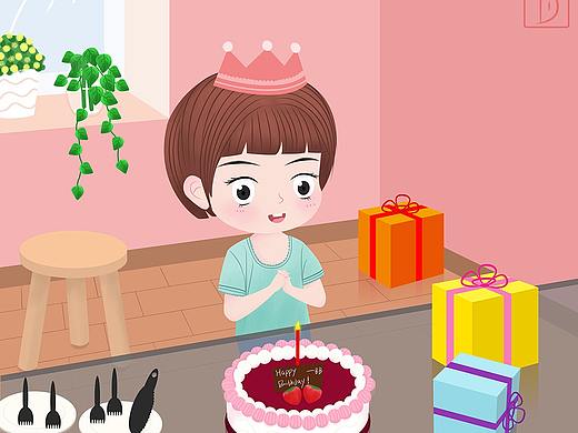 《小寿星》（个人主页-ZMzc2MjkxMzI=） - 创作习作 - 站酷设计师筱一21原创素材 - 站酷ZCOOL