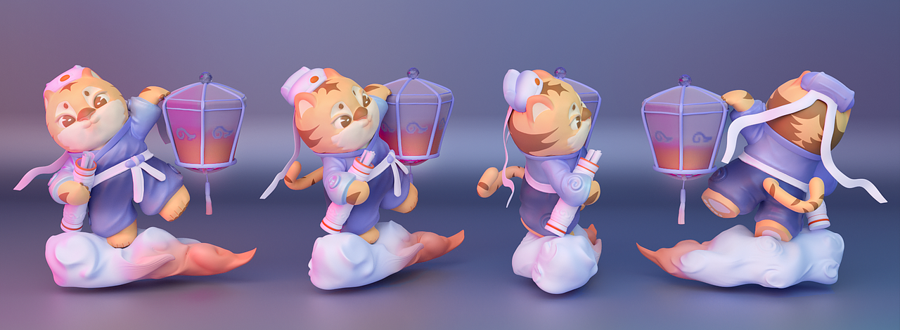 MCITY-虎小寅人间行（图ZMjg4MTY3ODg0） - IP形象 - 站酷设计师R若若R原创素材 - 站酷ZCOOL