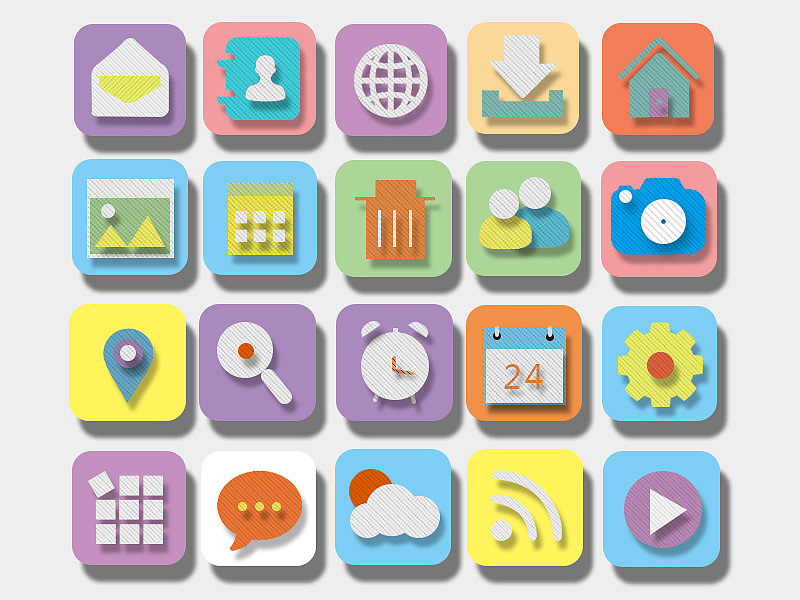 一组图标（图ZNjE4NTA0NjQ=） - 图标 - 站酷设计师桃子味硬糖原创素材 - 站酷ZCOOL